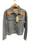 Geacă denim - Kings Of Indigo, realizată din 100% bumbac organic