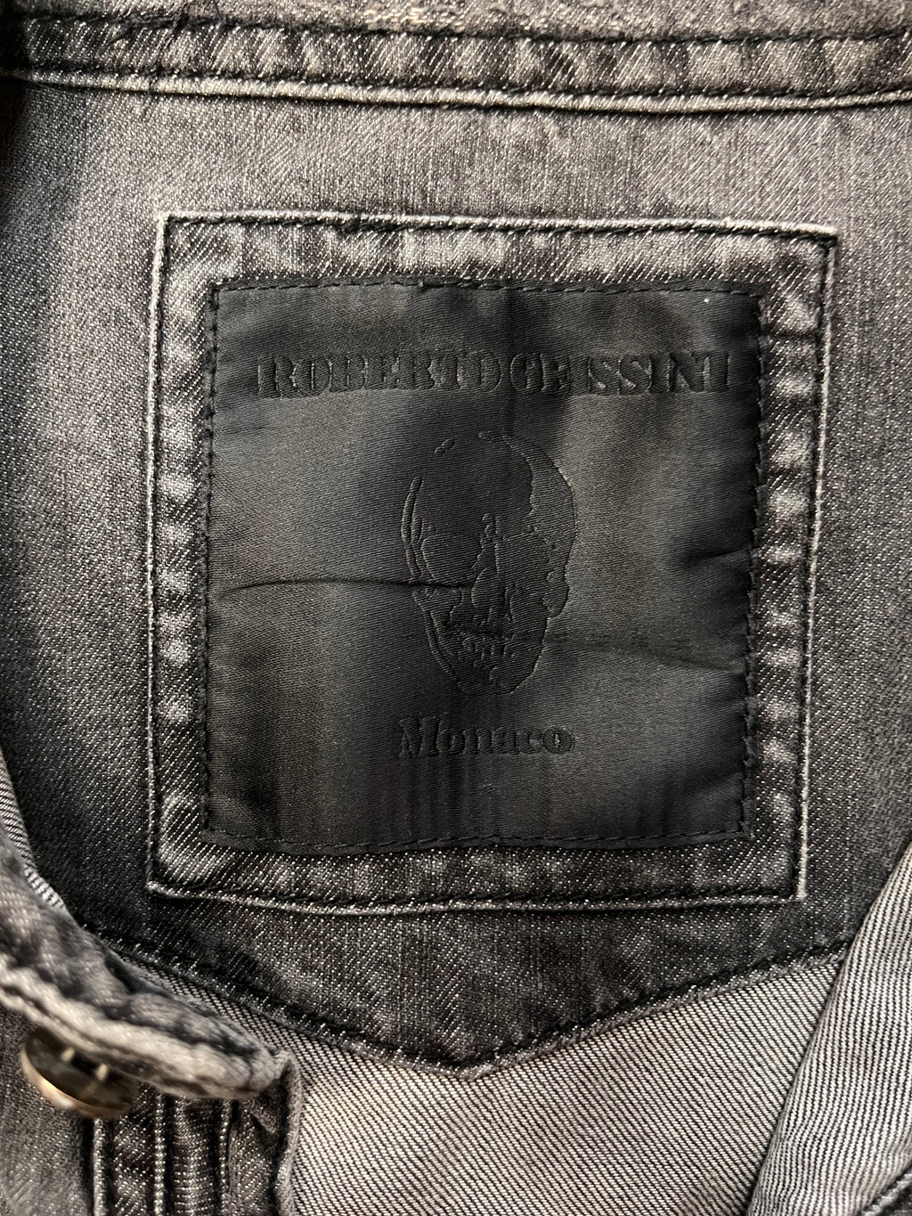 Vesta denim vintage - Roberto Geissini, mărimea L