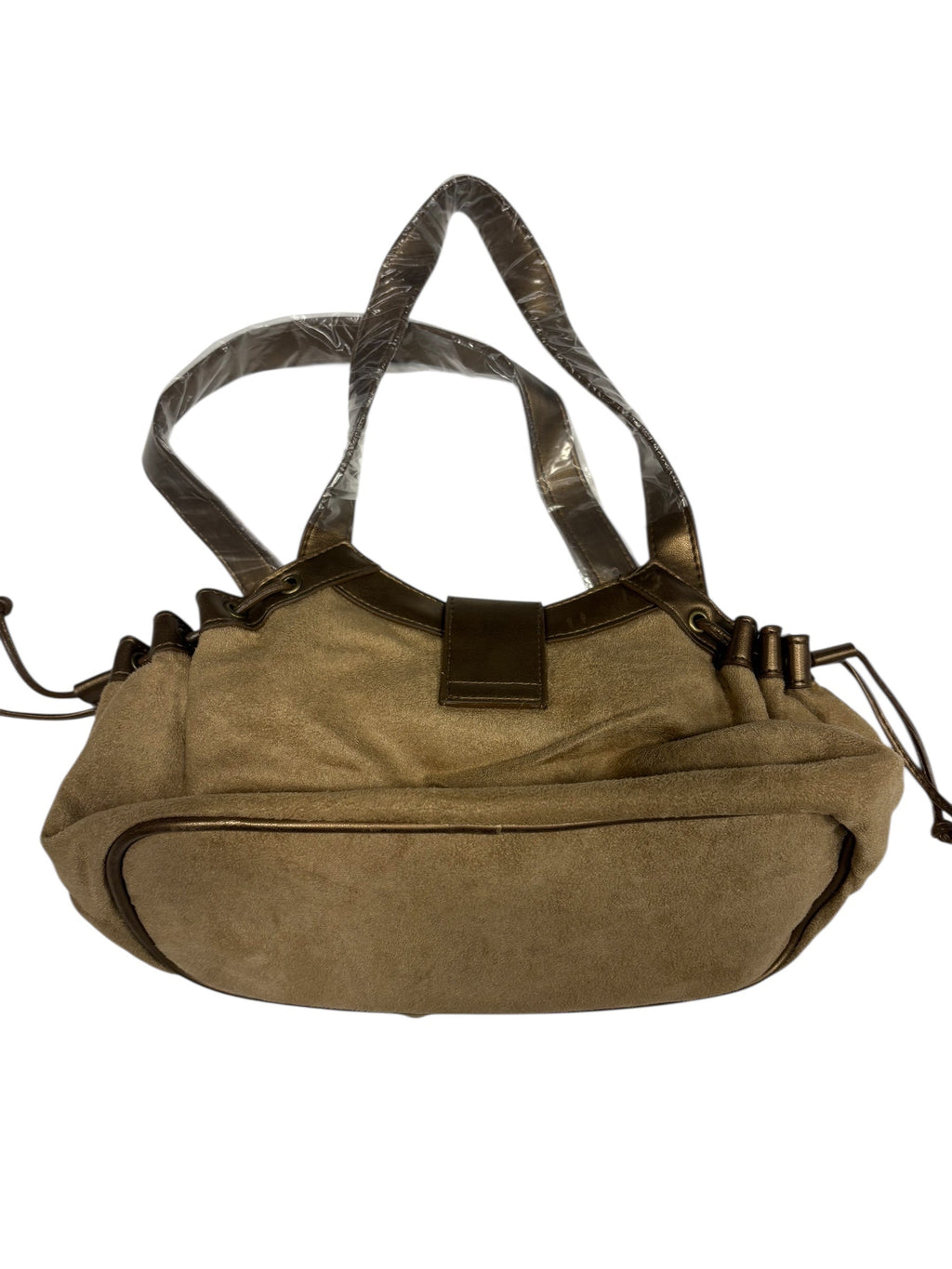 Geantă vintage bronz tip rucsac / shoulder bag