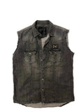 Vesta denim vintage - Roberto Geissini, mărimea L