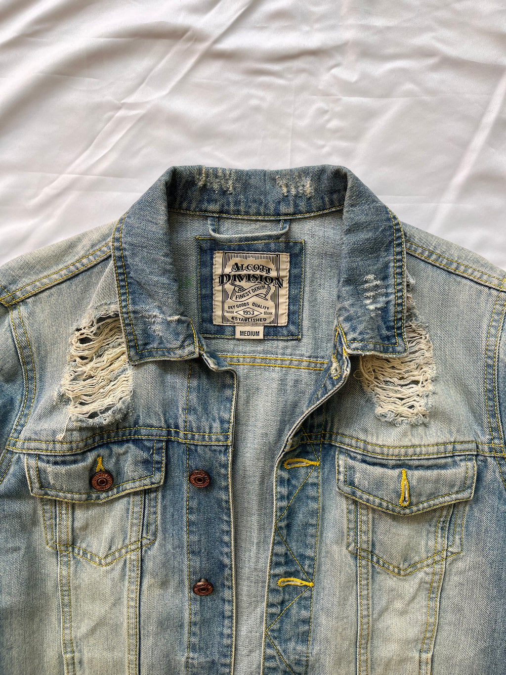 Geacă denim vintage - Alcott Division, mărimea M