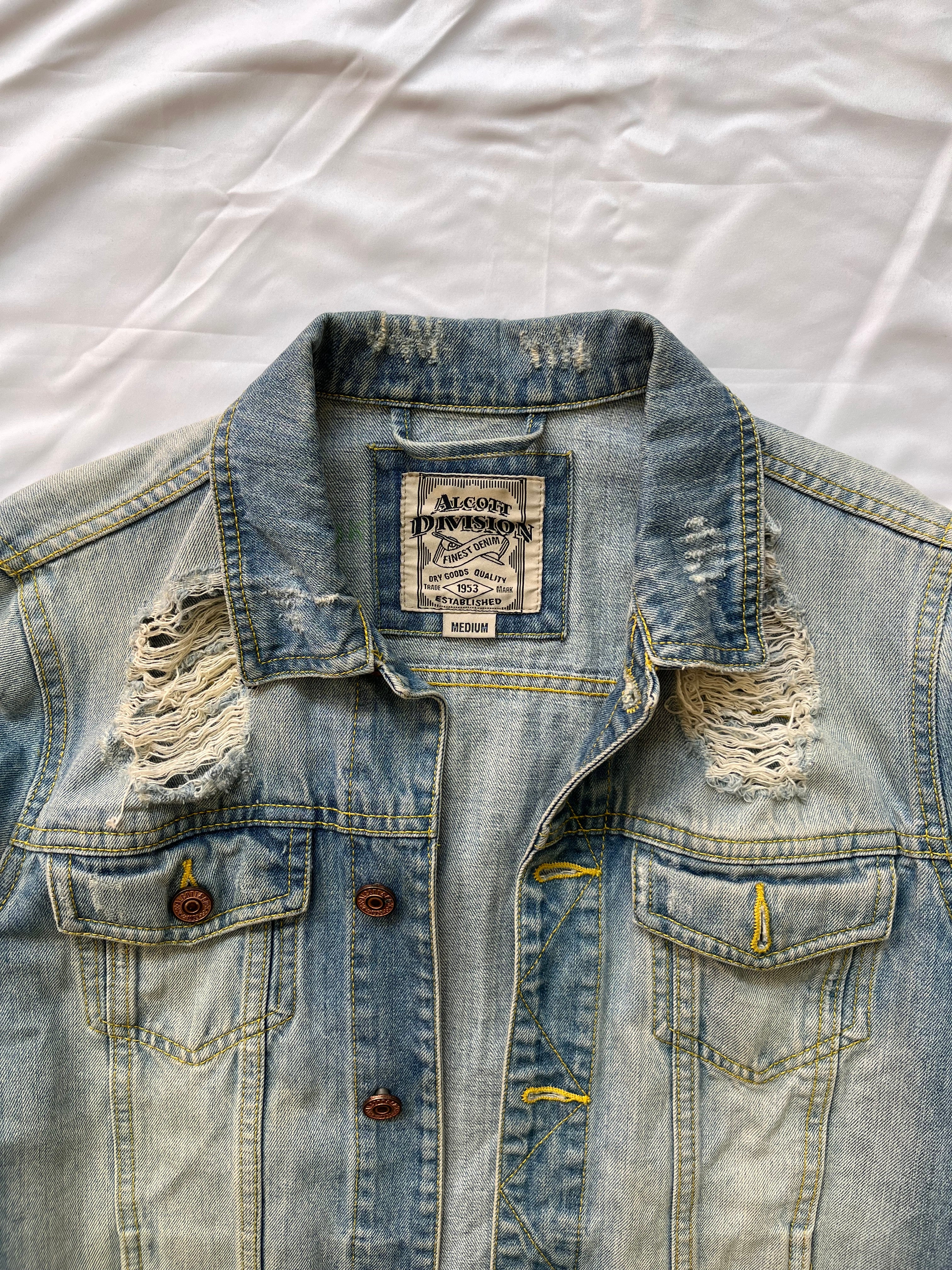 Geacă denim vintage - Alcott Division, mărimea M