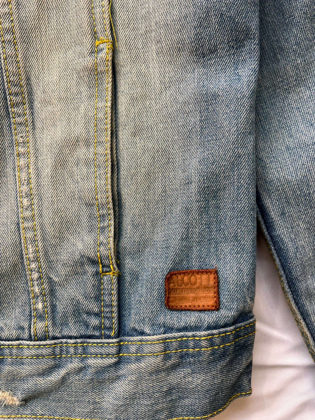 Geacă denim vintage - Alcott Division, mărimea M
