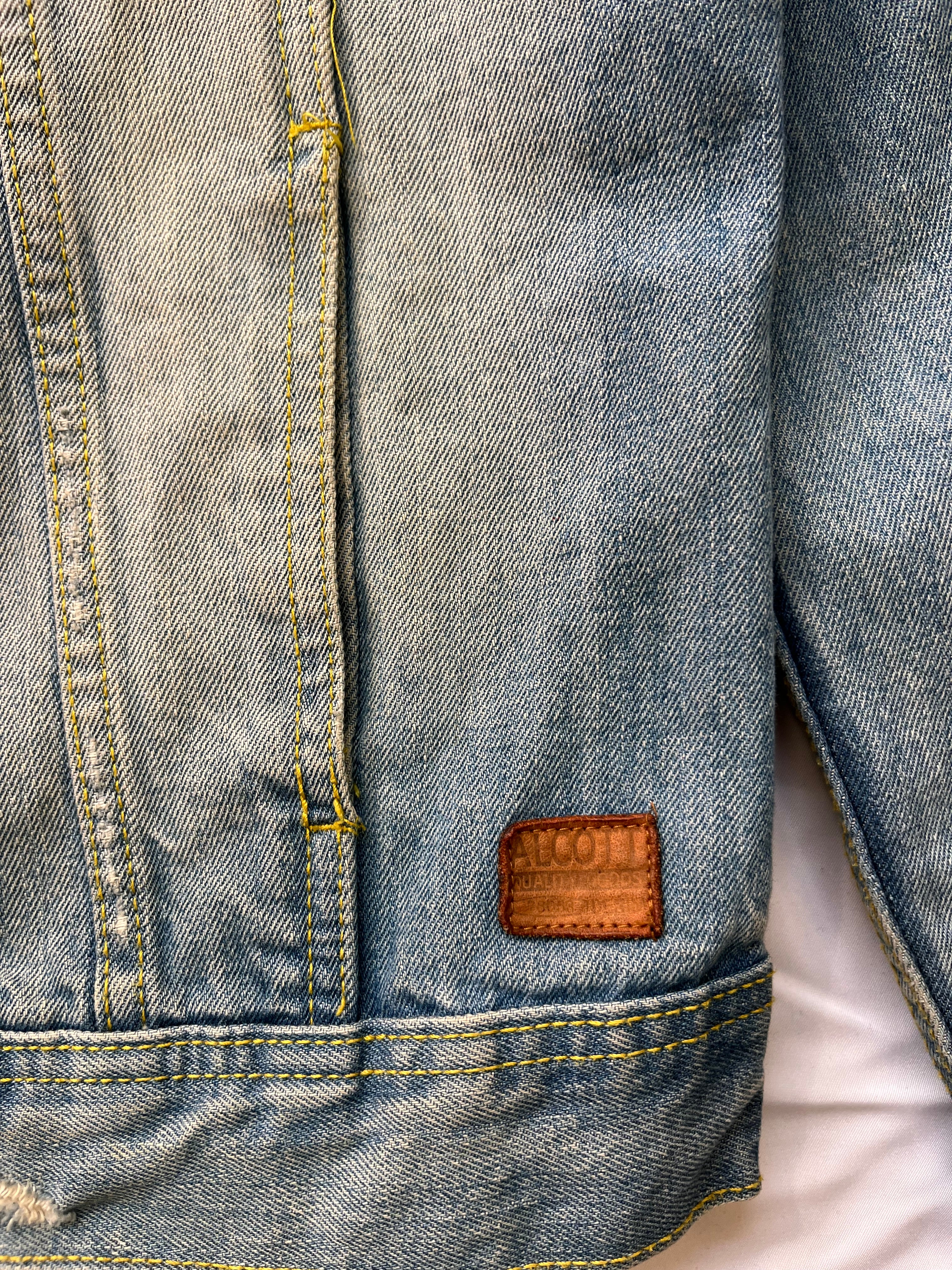 Geacă denim vintage - Alcott Division, mărimea M