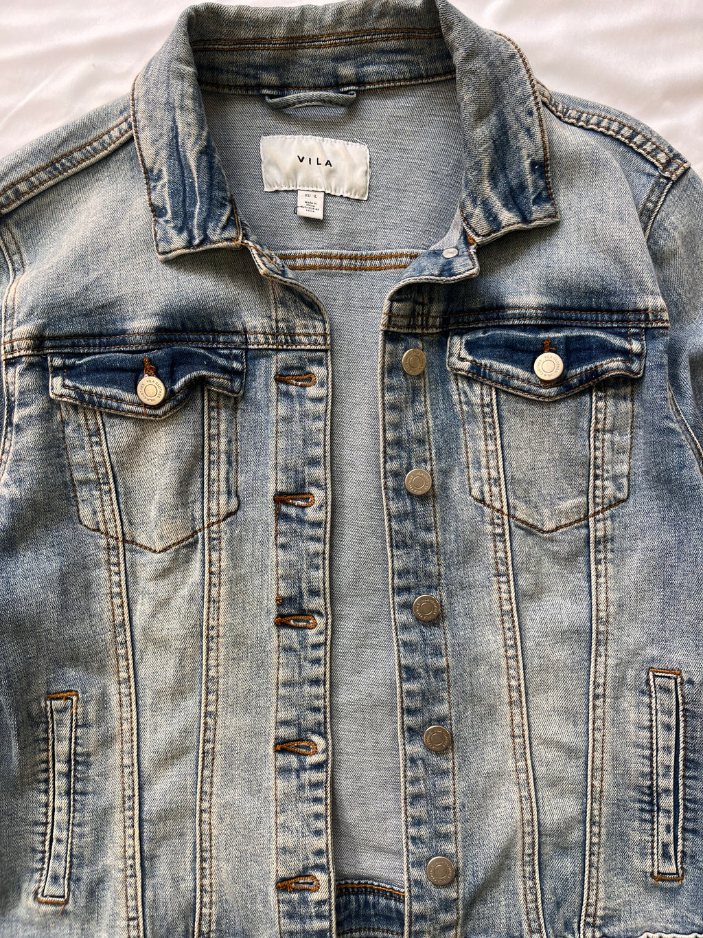 Geaca denim vintage - Vila, mărimea L
