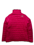 Geacă reversibilă The North Face (roz / fleece gri)