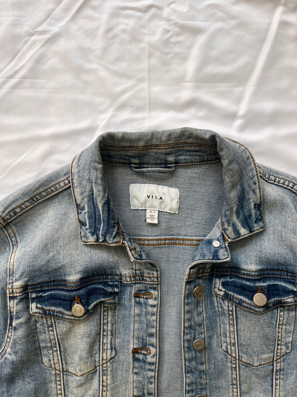 Geaca denim vintage - Vila, mărimea L