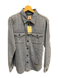 Cămașă denim - Kings of Indigo, realizata din 100% bumbac organic si materiale reciclate