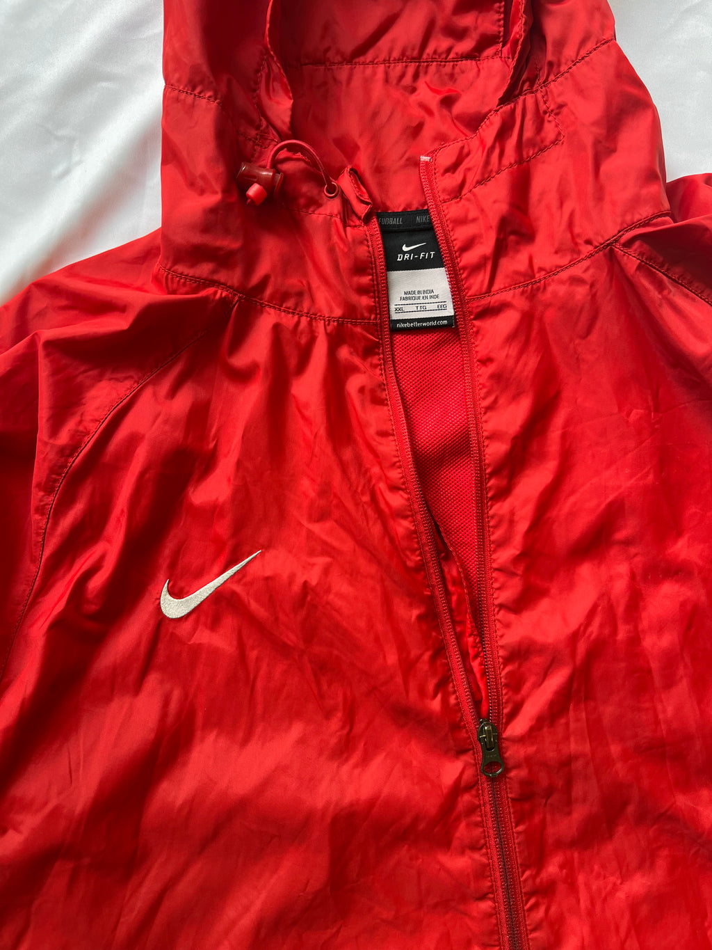 Jacheta tip foița Nike vintage - Marimea XXL