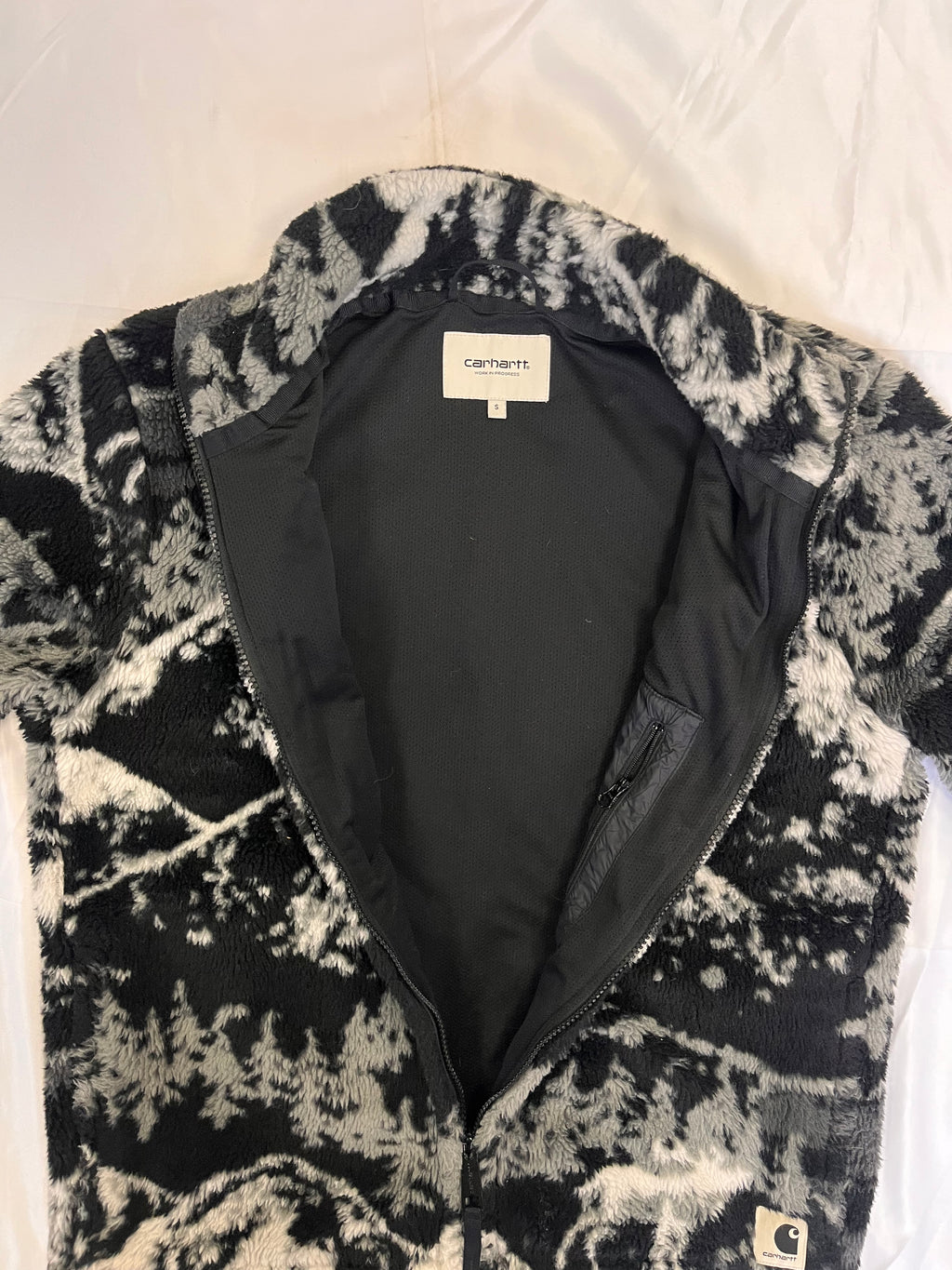 Hanorac din fleece Carhartt WIP High Plains Liner