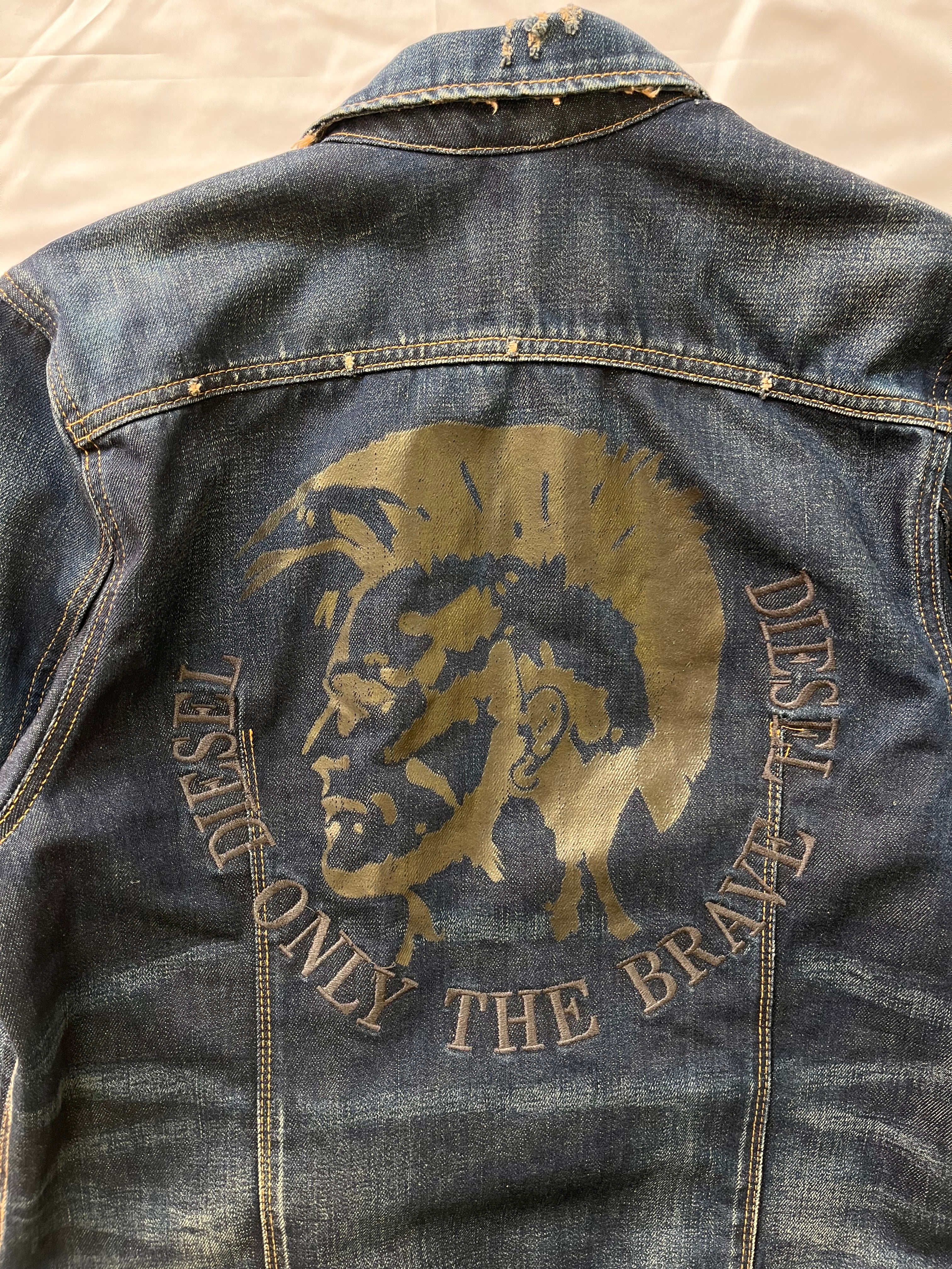 Geaca denim vintage - Diesel, mărimea L
