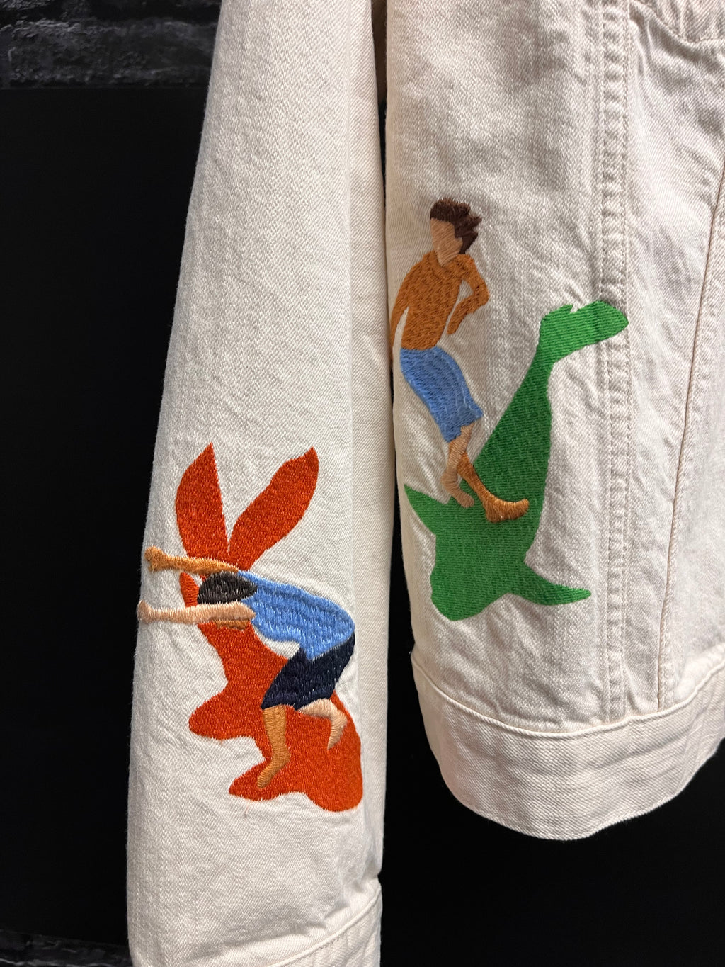 Geacă denim - Kings of Indigo realizată din 100% bumbac organic