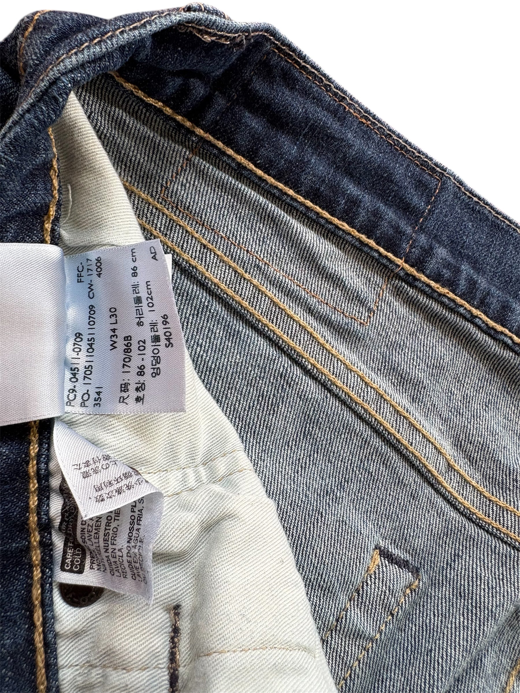 Blugi premium Levi’s – denim autentic, stil clasic reinterpretat