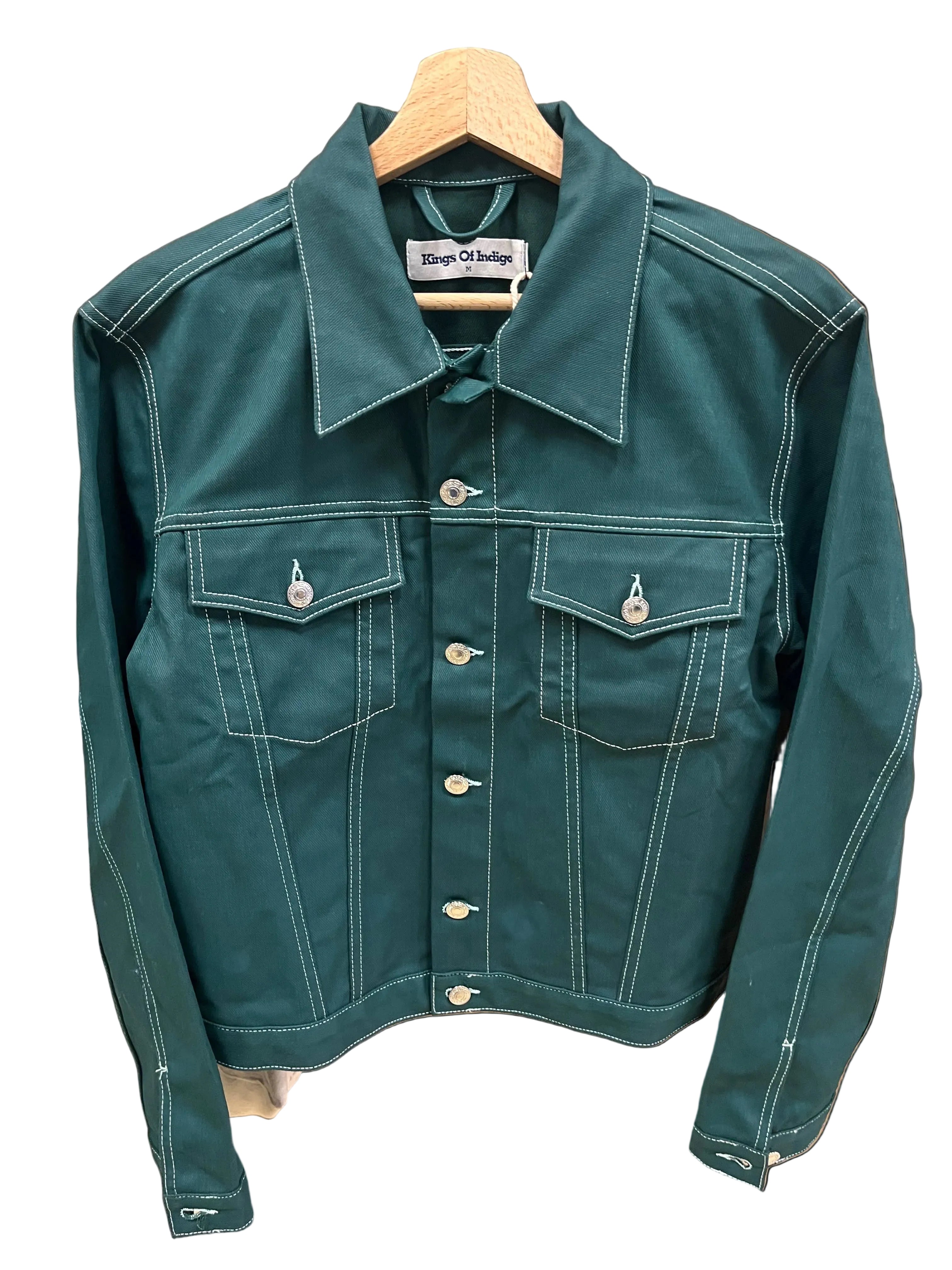 Geacă denim - Kings of Indigo realizata din 100% bumbac organic